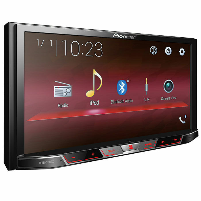 Pioneer MVH-300EX Bundle #80 for select Toyota Venza Vehicles Image 2