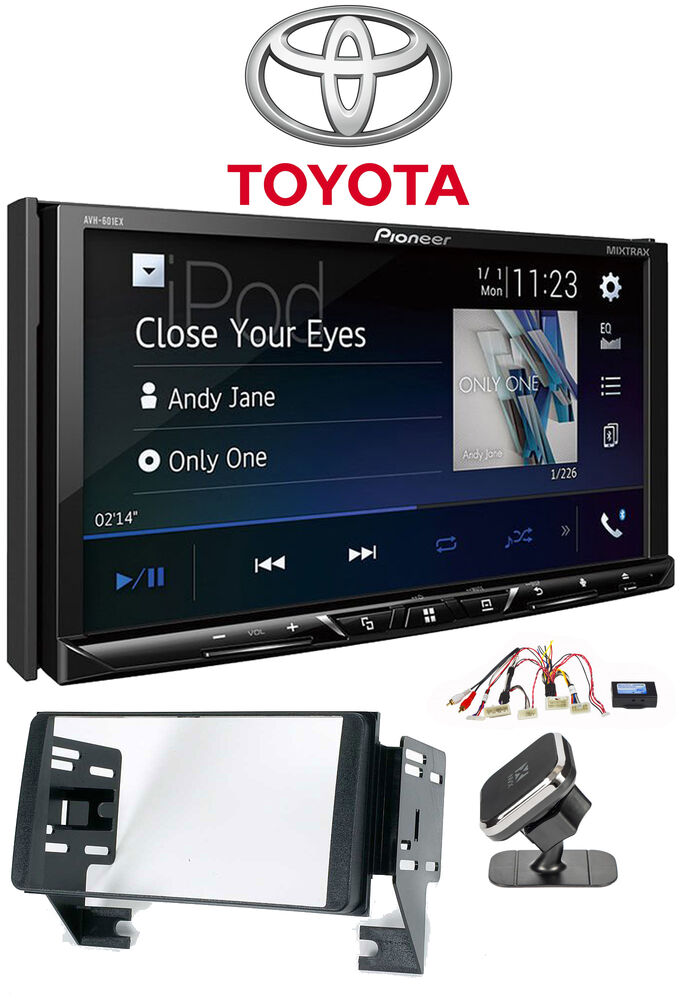 Pioneer AVH-601EX Bundle #86 for select Toyota FJ Cruiser Vehicles Image 1