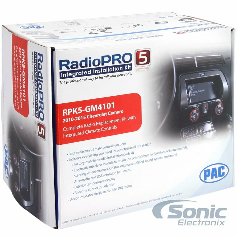 Pioneer AVH-601EX Limited Bundle #90 for select Chevrolet Camaro Vehicles Image 5