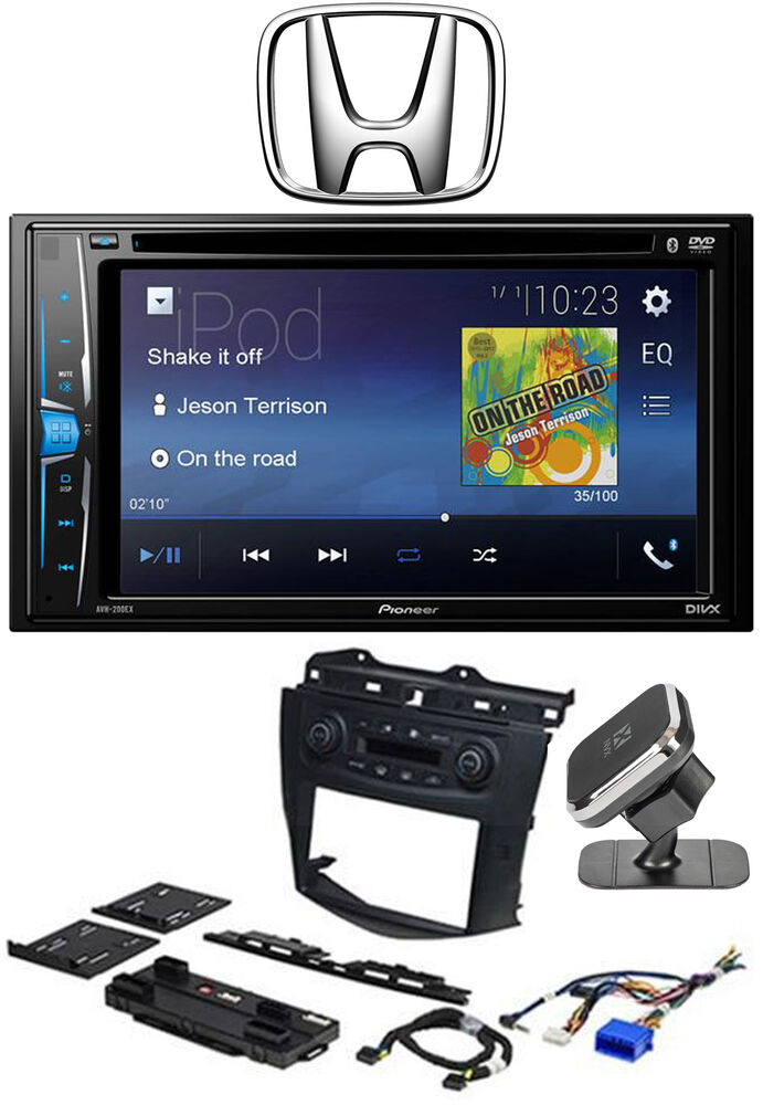 Pioneer AVH-200EX Bundle #96 for select Honda Accord Vehicles Image 1