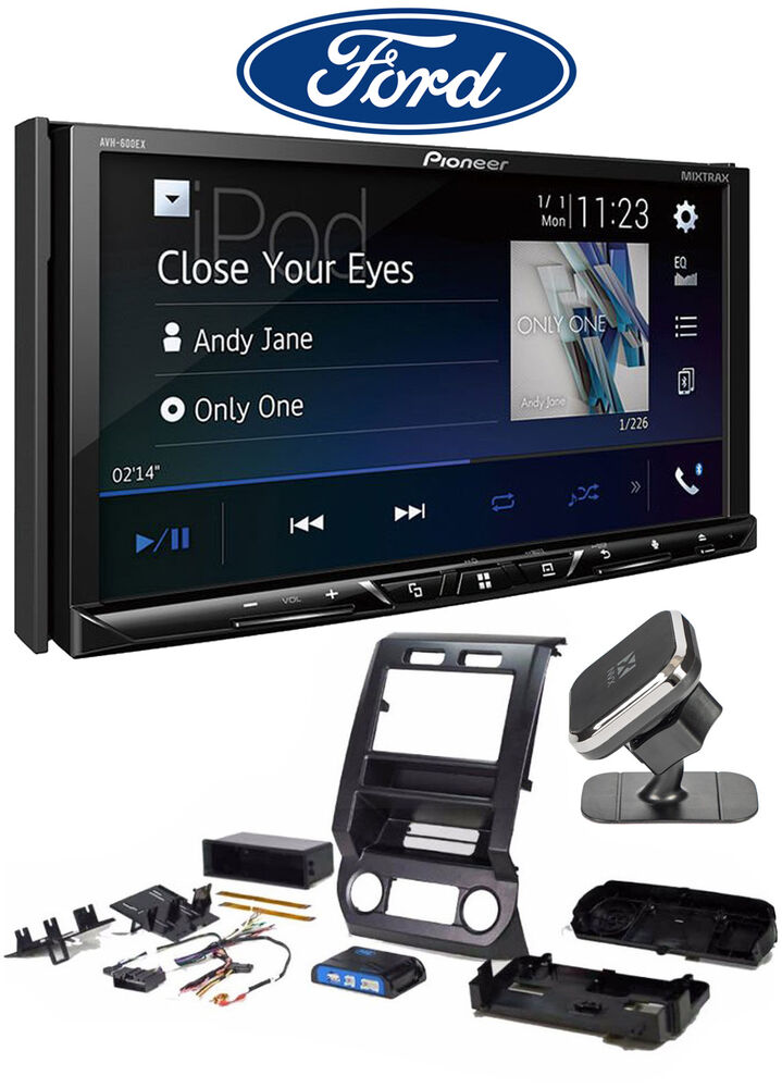 Pioneer AVH-600EX Bundle #99 for select Ford Vehicles Image 1