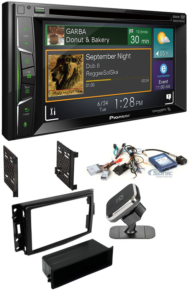Pioneer AVH-500EX Bundle #105 for Select Vehicles Image 1
