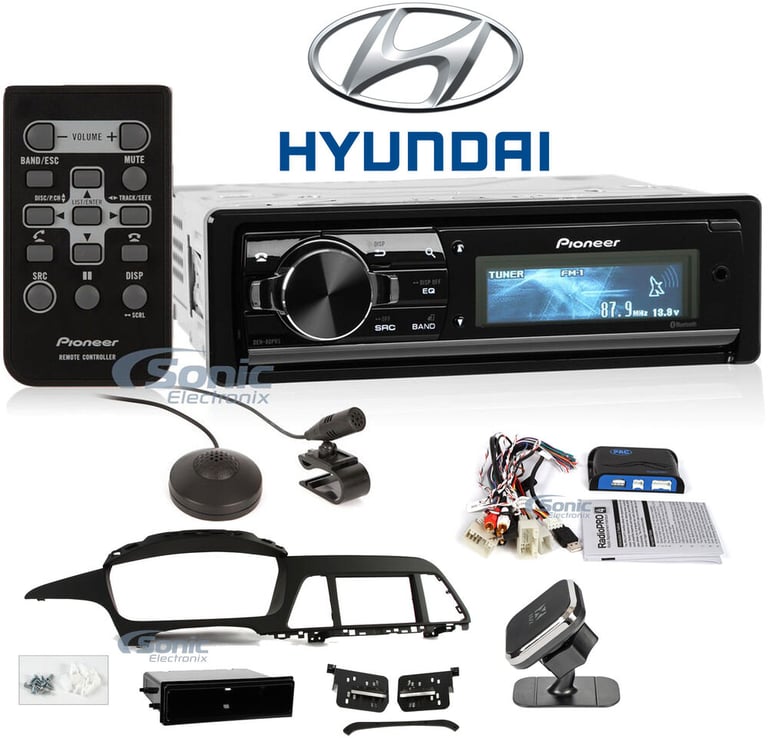 Pioneer DEH-80PRS Bundle #108 for Select Hyundai Sonata Vehicles Image 1