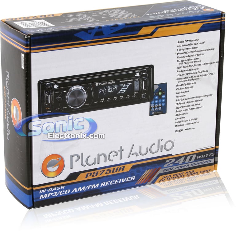 Planet Audio P375UA Image 11
