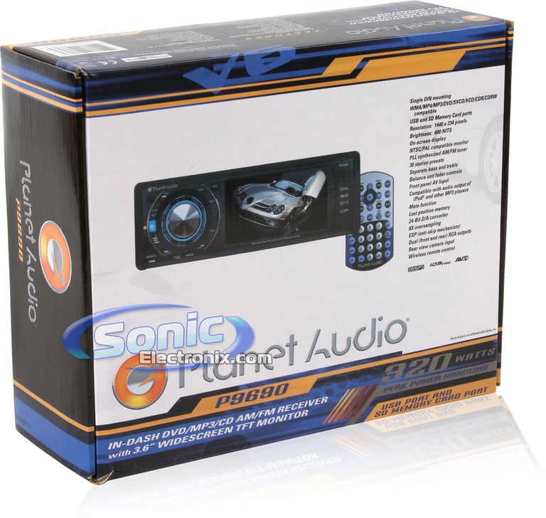 Planet Audio P9690 Image 12