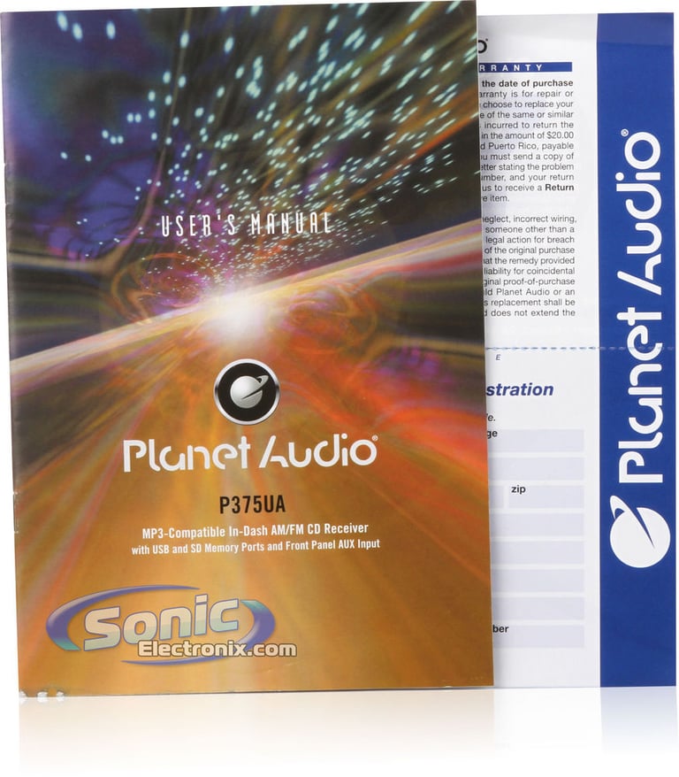 Planet Audio P375UA Image 10