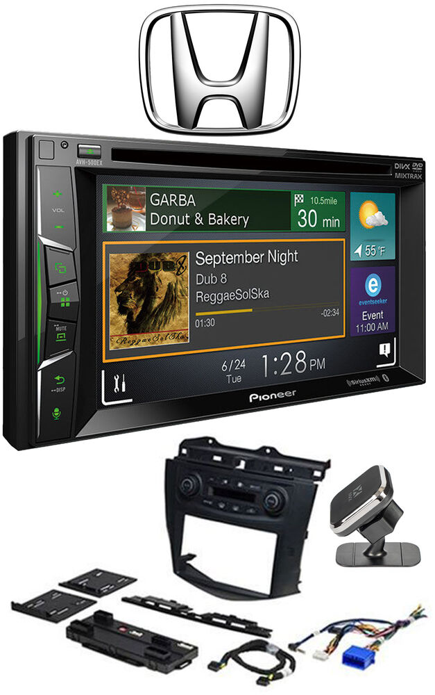 Pioneer AVH-500EX Bundle #65 for select Honda Accord Vehicles Image 1