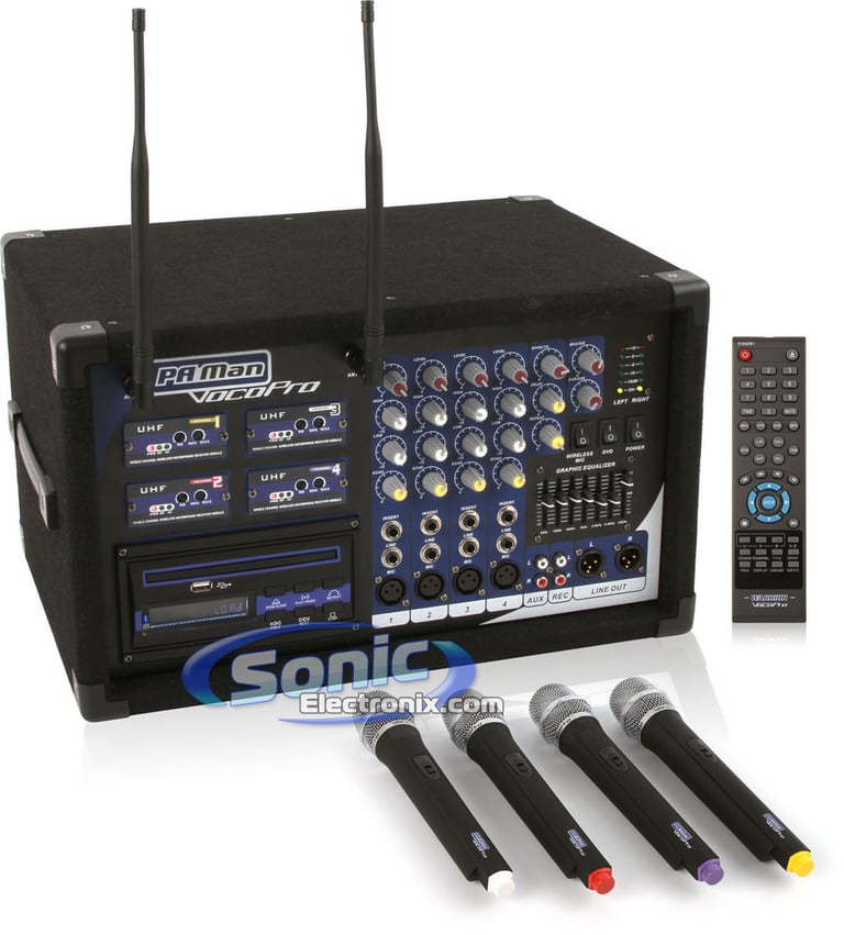 VocoPro PA-MAN Image 1