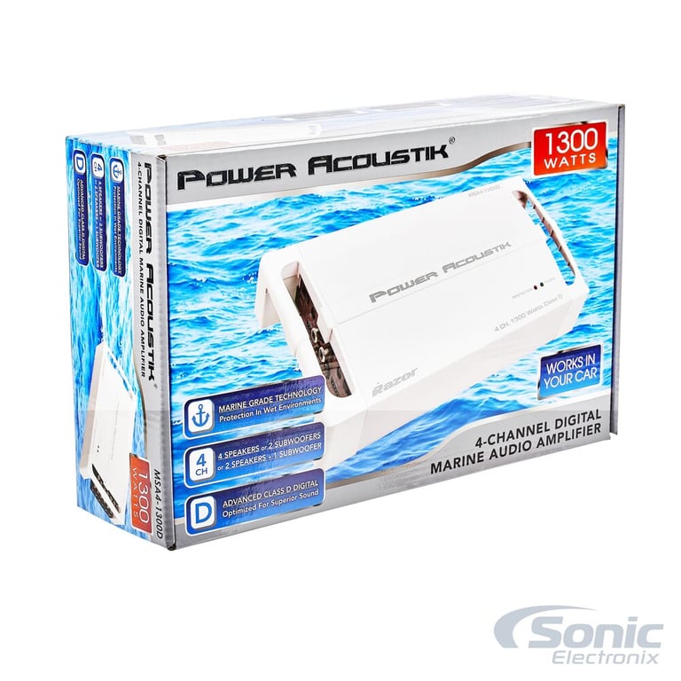 Power Acoustik MSA4‐1300D Image 7
