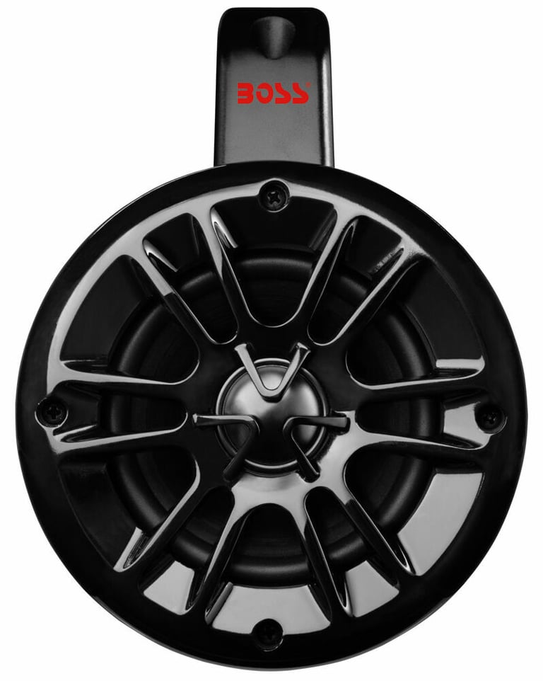 Power Acoustik MSA4‐1300D with (4) Boss Marine Tower Speakers Image 7
