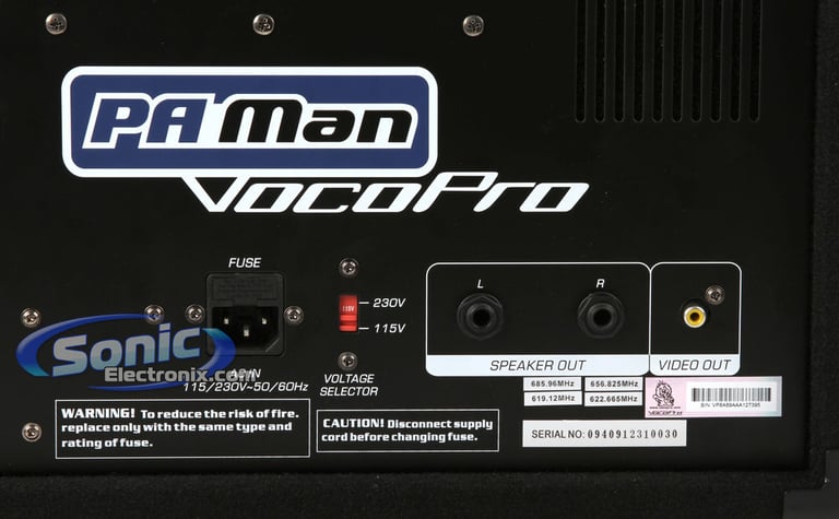 VocoPro PA-MAN Image 6