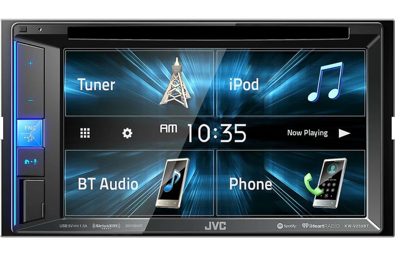 JVC KW-V250BT with Belva Backup Camera Image 2