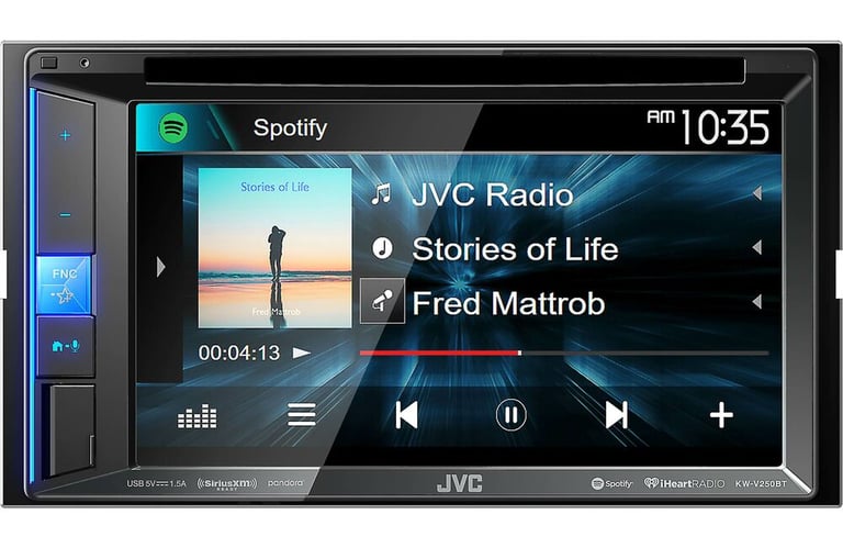 JVC KW-V250BT with Belva Backup Camera Image 4