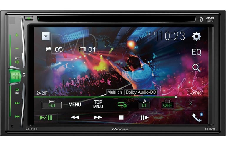 Pioneer AVH-211EX with Belva Backup Cam Image 3