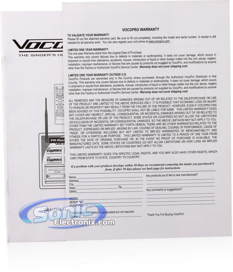 VocoPro PA-MAN Image 11