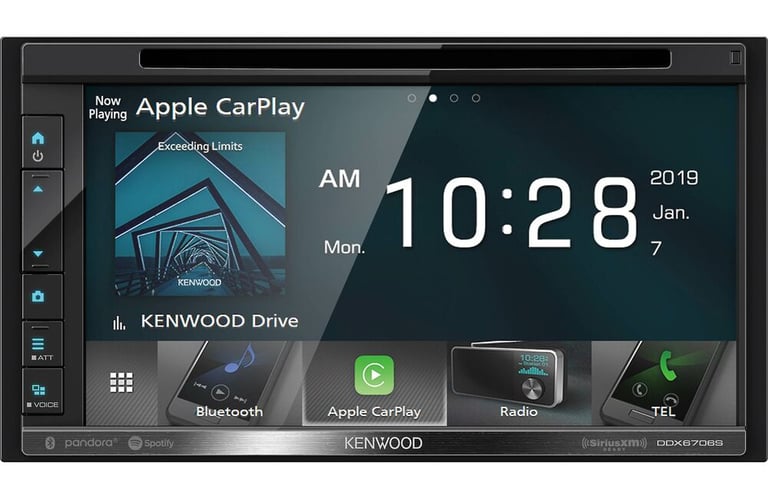 Kenwood DDX6706S with NVX Backup Camera Image 2