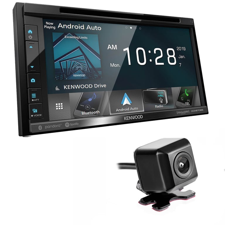 Kenwood DDX6706S with NVX Backup Camera Image 1