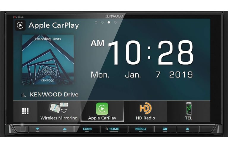 Kenwood eXcelon DDX9906XR with NVX Backup Cam Image 2