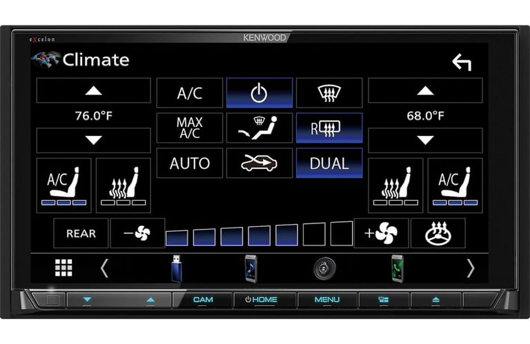 Kenwood eXcelon DDX9906XR with NVX Backup Cam Image 8