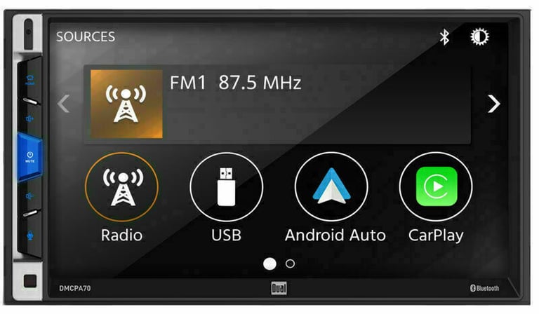 Dual DMCPA70 Multi-Media Receiver with Belva Backup + Free Backup Camera Image 4