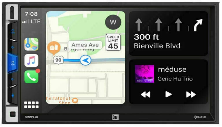 Dual DMCPA70 Multi-Media Receiver with Belva Backup + Free Backup Camera Image 5