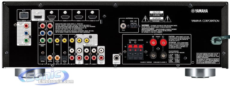 Yamaha RX-V367BL Image 3
