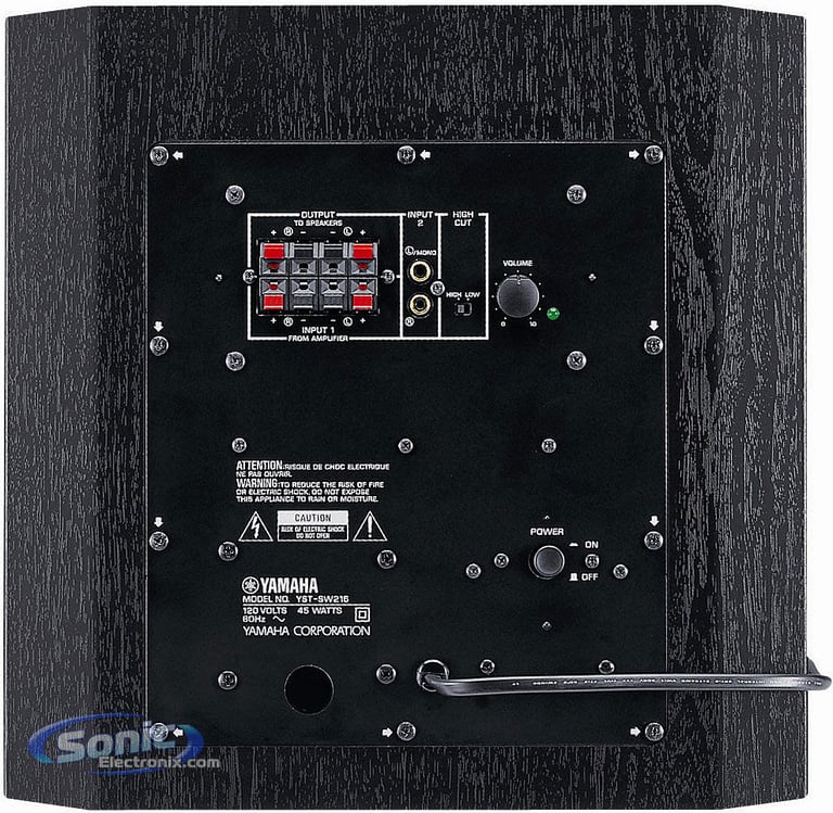 Yamaha YSTSW216BL Image 2
