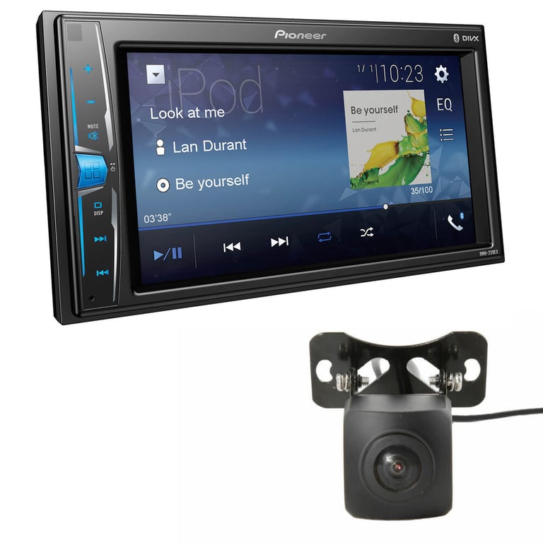 Pioneer DMH-220EX with Belva Backup Camera Image 1