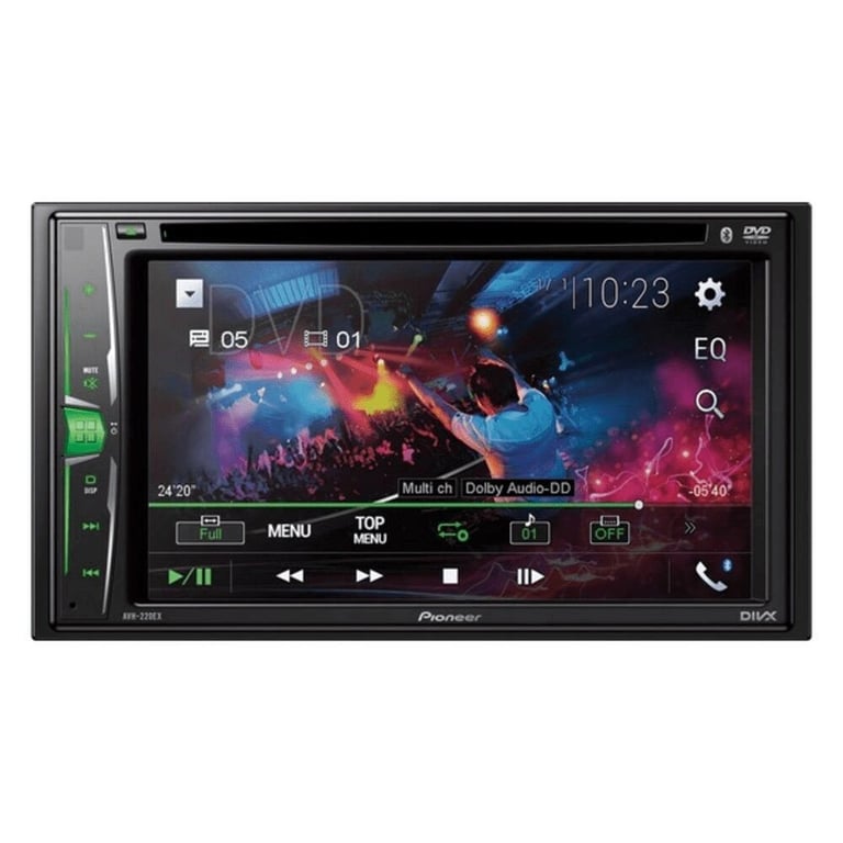 Pioneer AVH-220EX with NVX Backup Camera Image 2