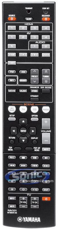 Yamaha RX-V367BL Image 5