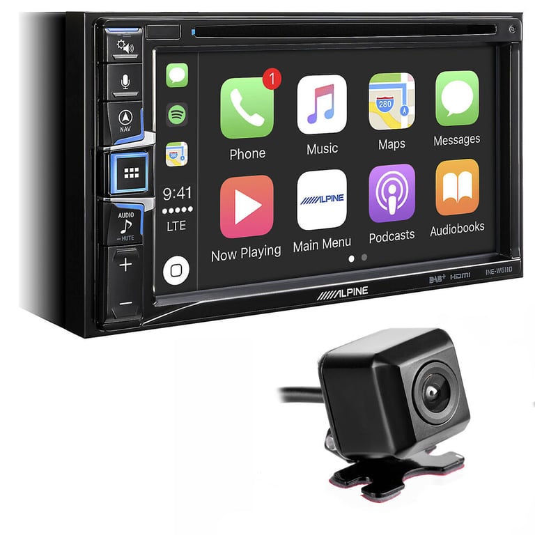 Alpine INE-W970HD Stereo with Free NVX Backup Camera Image 1