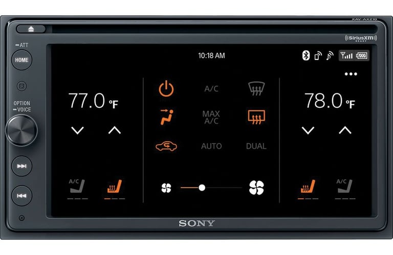 Sony XAV-AX210SXM (XAVAX210SXM) with NVX Backup Cam Image 3