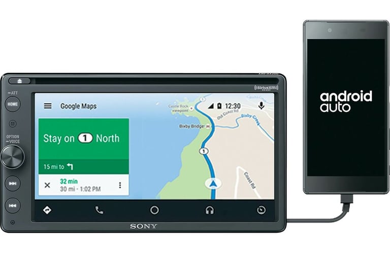 Sony XAV-AX210SXM (XAVAX210SXM) with NVX Backup Cam Image 4