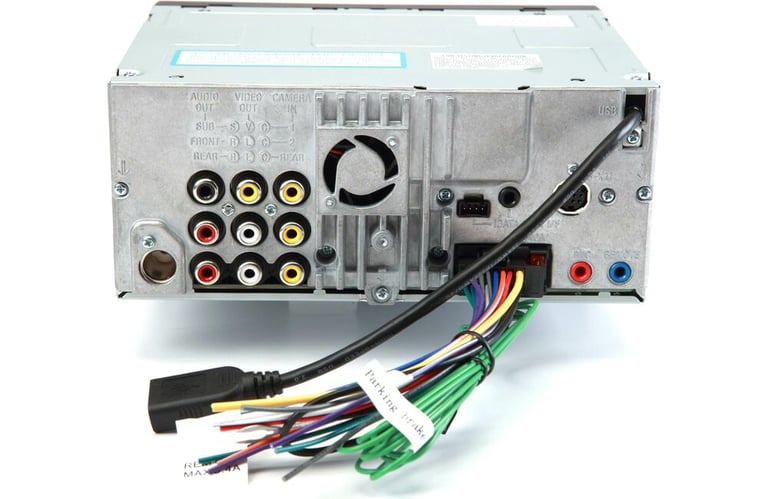 Sony XAV-AX210SXM (XAVAX210SXM) with NVX Backup Cam Image 7