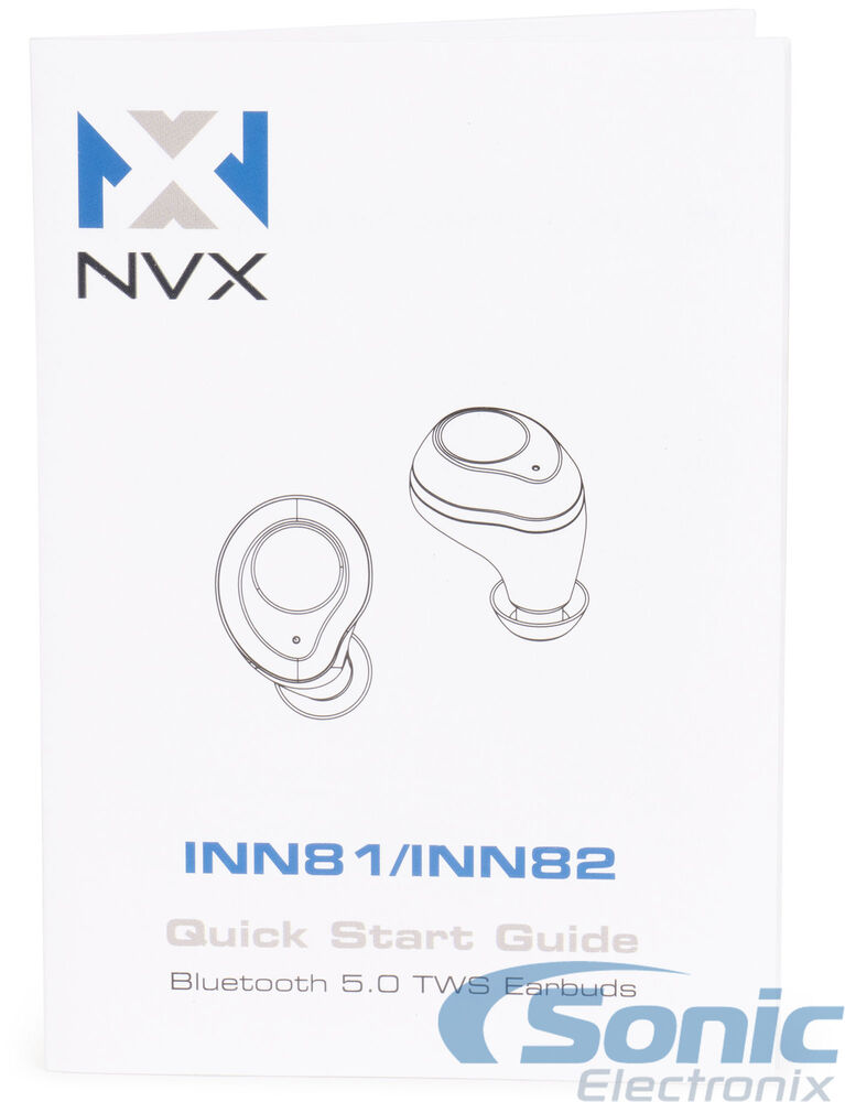 2-Pack NVX INN8 White Edition True Wireless Headphones (INN82) Image 8