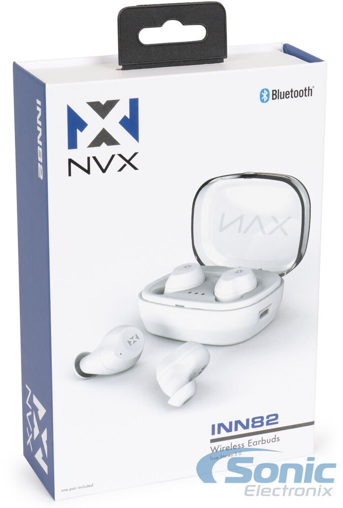 2-Pack NVX INN8 White Edition True Wireless Headphones (INN82) Image 9