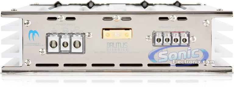 Hifonics Brutus BXi 1208D R/B + Amp Kit Image 3