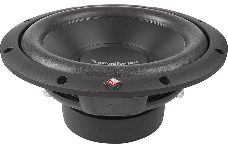 (2) Rockford Fosgate Prime R2D4-10 + Ported Sub Box + Amplifier + Amp Kit(Blue) Image 3