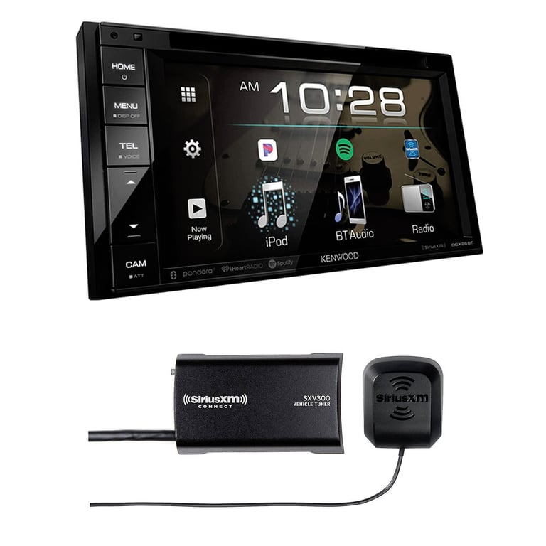 Kenwood DDX26BT Package with SiriusXM Tuner Image 1
