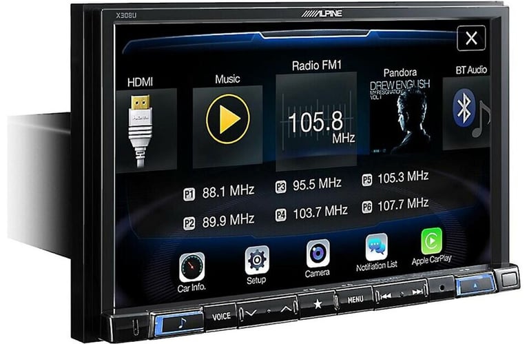 Alpine X308U Bundle #87 for select Chevrolet and GMC Truck Vehicles Image 3