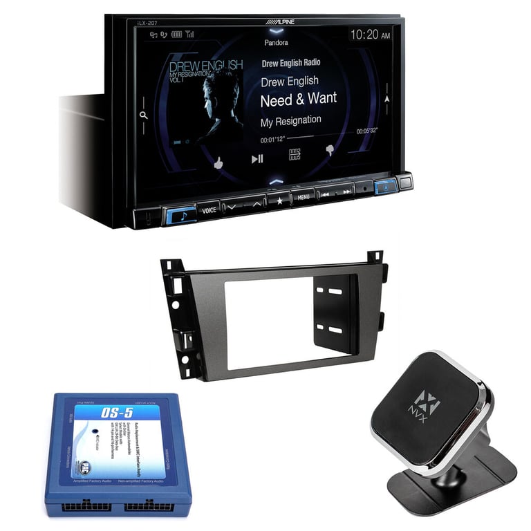Alpine iLX-207 Bundle #121 for Select Cadillac Vehicles Image 1