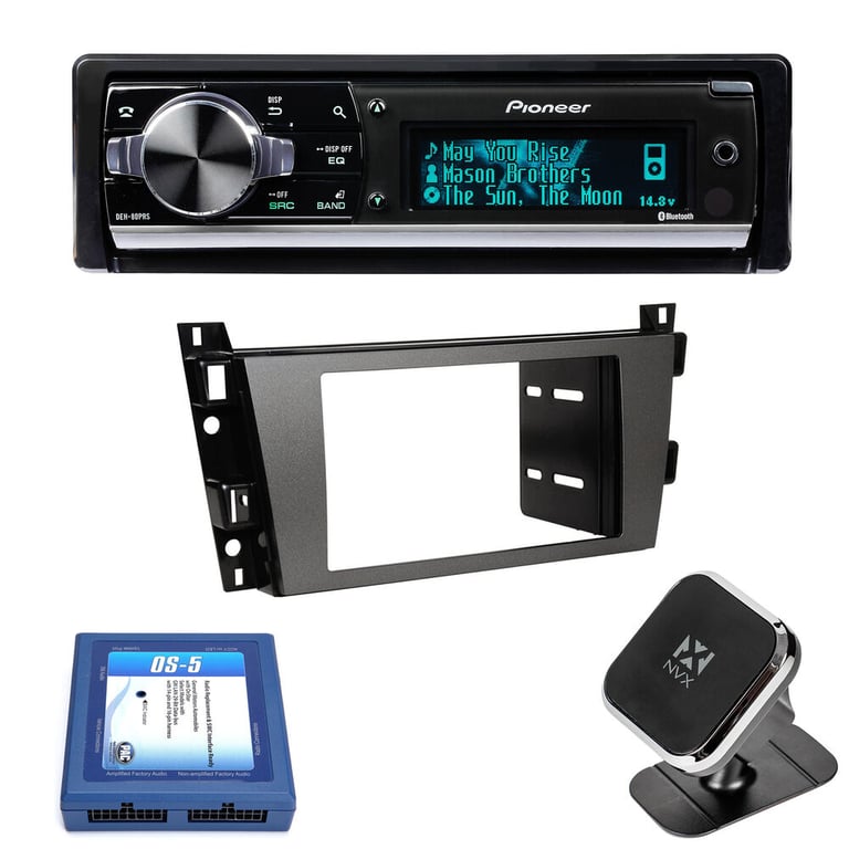 Pioneer DEH-80PRS Bundle #123 for Select Cadillac Vehicles Image 1