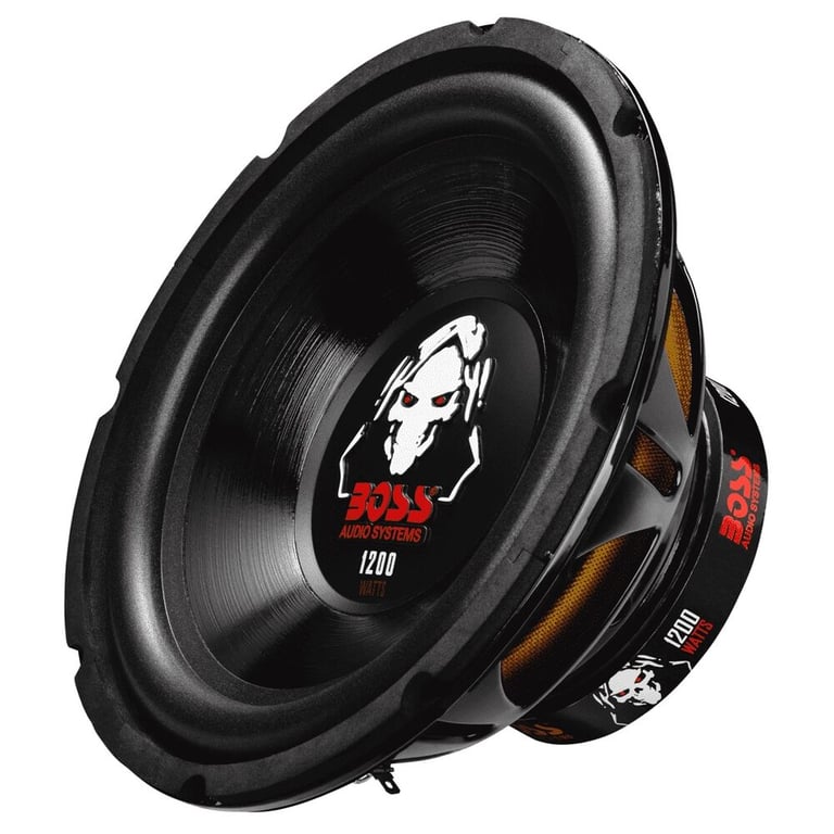 Boss P10SVC Subwoofer + Truck Enclosure + Boss R1100M Amplifier and Amp Kit Image 2