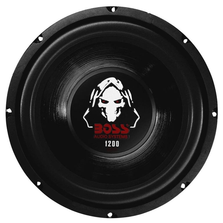 Boss P10SVC Subwoofer + Truck Enclosure + Boss R1100M Amplifier and Amp Kit Image 3
