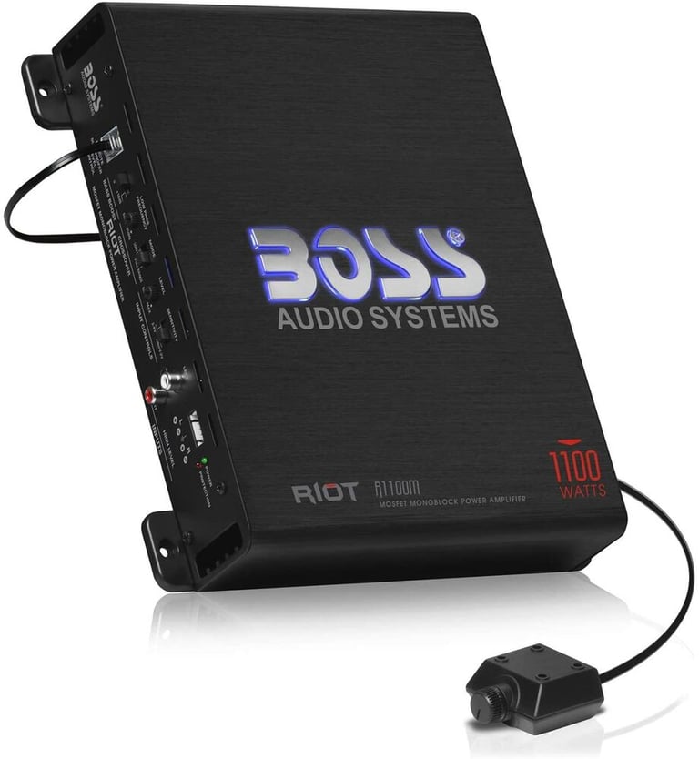 Boss P10SVC Subwoofer + Truck Enclosure + Boss R1100M Amplifier and Amp Kit Image 5