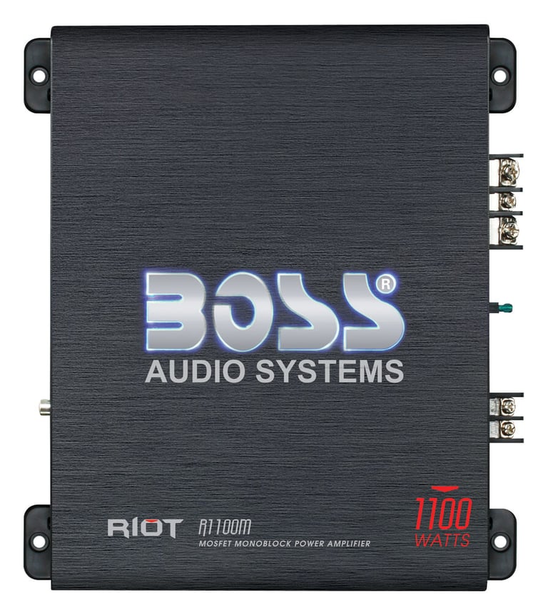 Boss P10SVC Subwoofer + Truck Enclosure + Boss R1100M Amplifier and Amp Kit Image 6