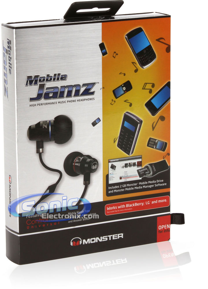Monster Cable Jamz In-Ear Headphones (MH JMZM IE CT KIT) Image 9