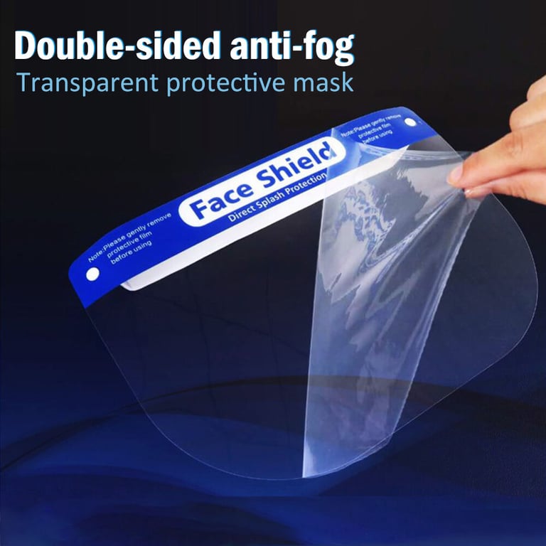 (100-Pack) XRGO Adjustable Medical Face Shield with Anti-fog Film FaceShield1) Image 4