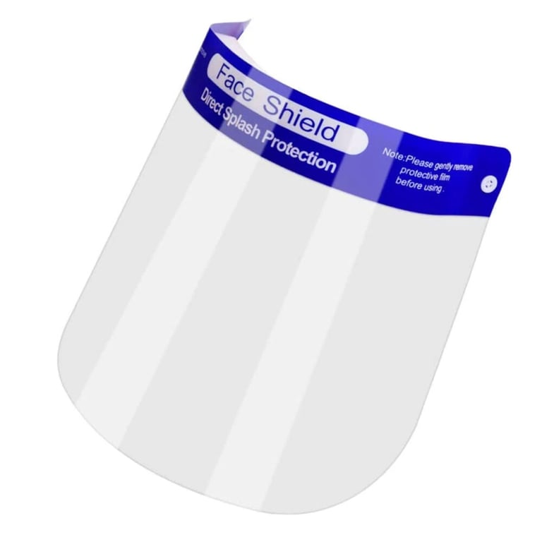 (10-Pack) XRGO Adjustable Medical Face Shield with Anti-fog Film (FaceShield1) Image 2