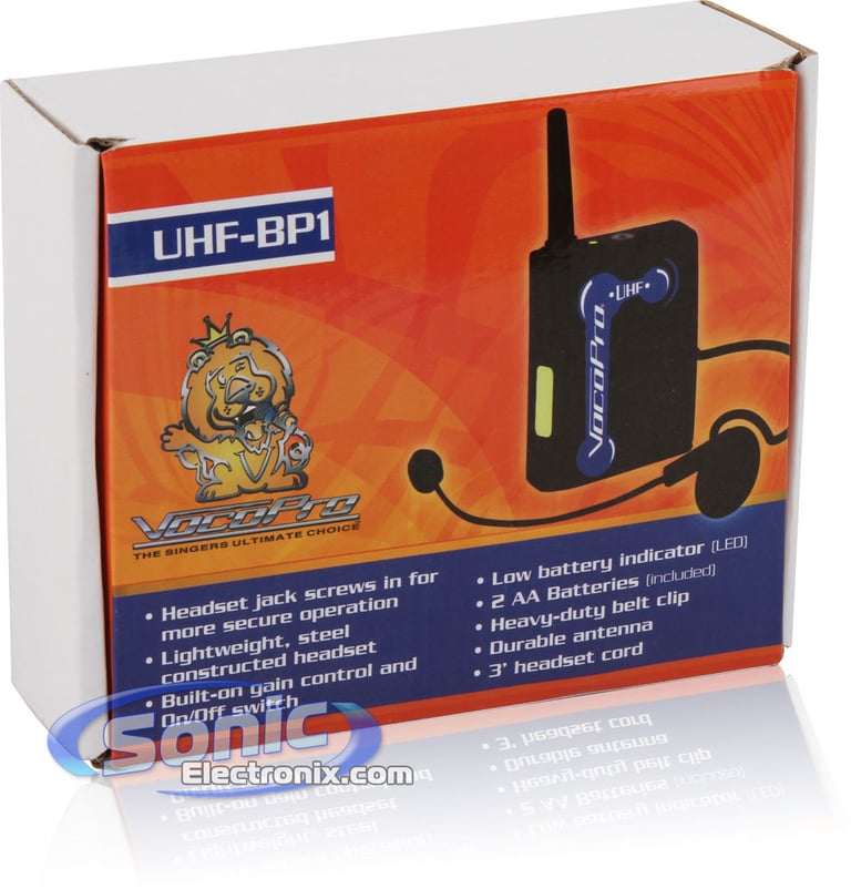 VocoPro UHF-BP1-M (656.825 MHz) Image 7